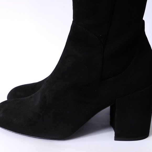 Stuart Weitzman Halftime Suede Over the Knee Boot - Picture 9 of 13